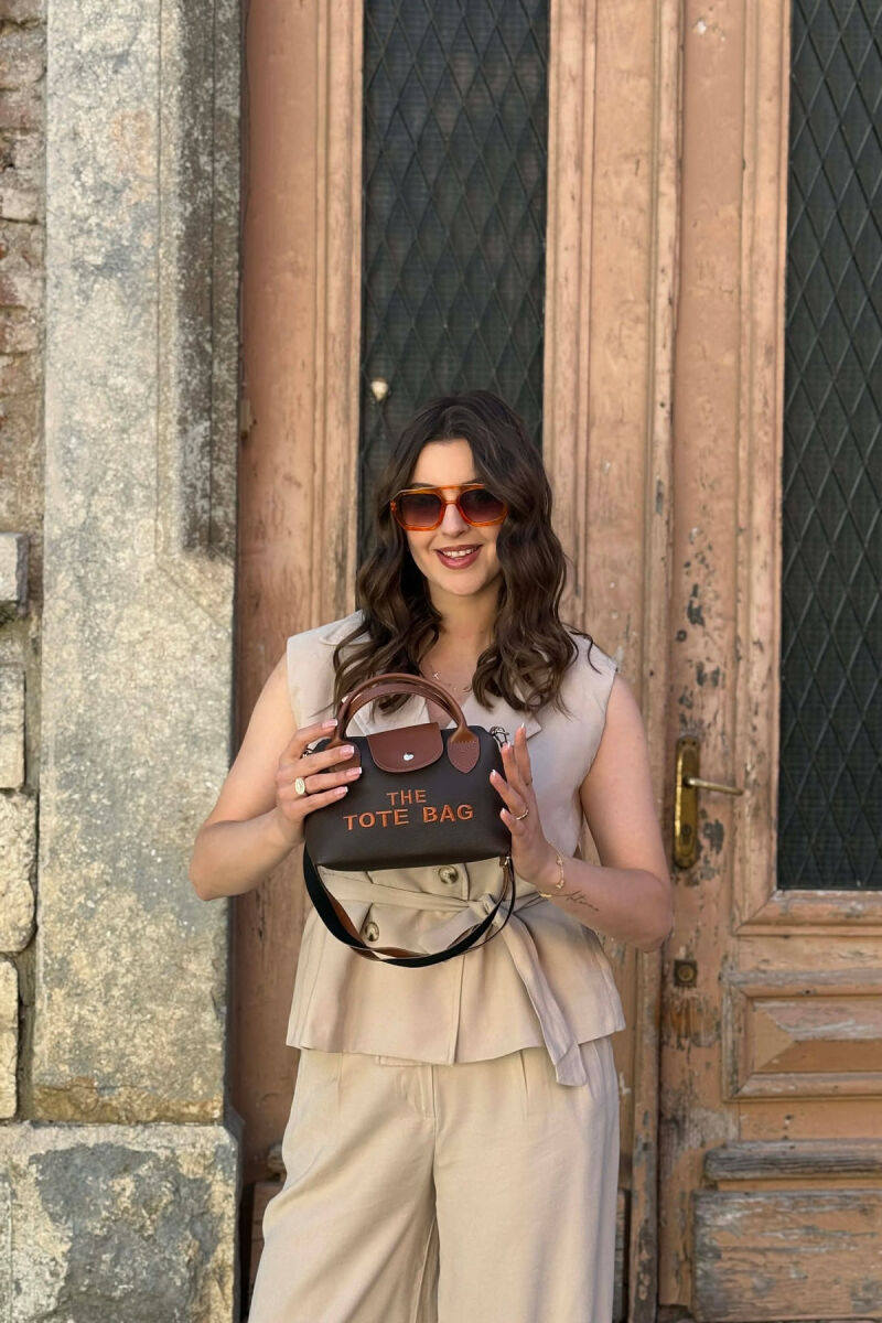 CANTE E VOGEL ME SHKRIM PARA PER FEMRA NE NGJYRE KAFE - 1