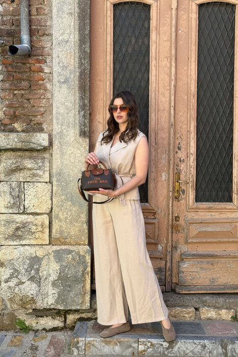 CANTE E VOGEL ME SHKRIM PARA PER FEMRA NE NGJYRE KAFE - 4