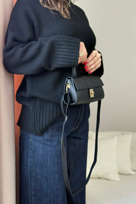 ÇANTE LEKURE E THJESHTE PER FEMRA NE NGJYRE TE ZEZE - 6