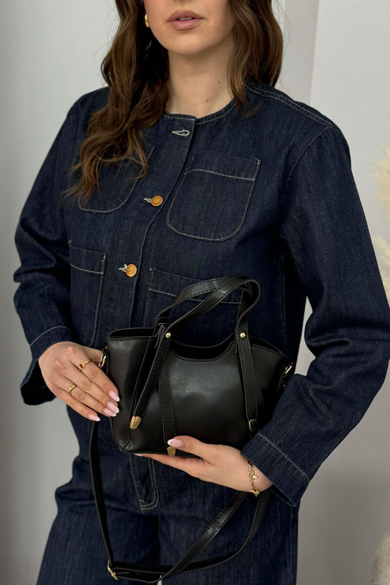 ÇANTE NJE NGJYRESHE LEKURE PER FEMRA NE NGJYRE TE ZEZE - 2