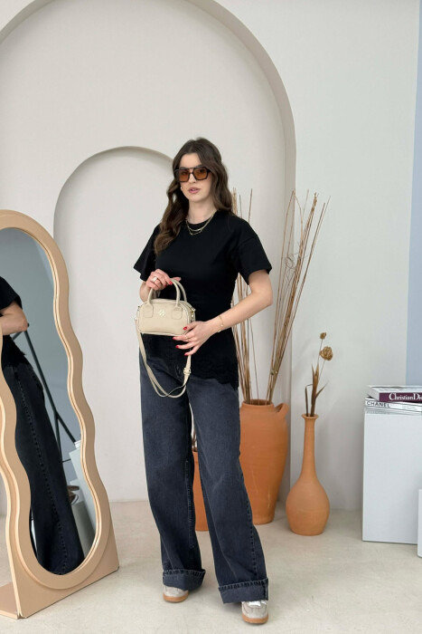 ÇANTE NJE NGJYRESHE PER FEMRA NE NGJYRE BEZHE - 4