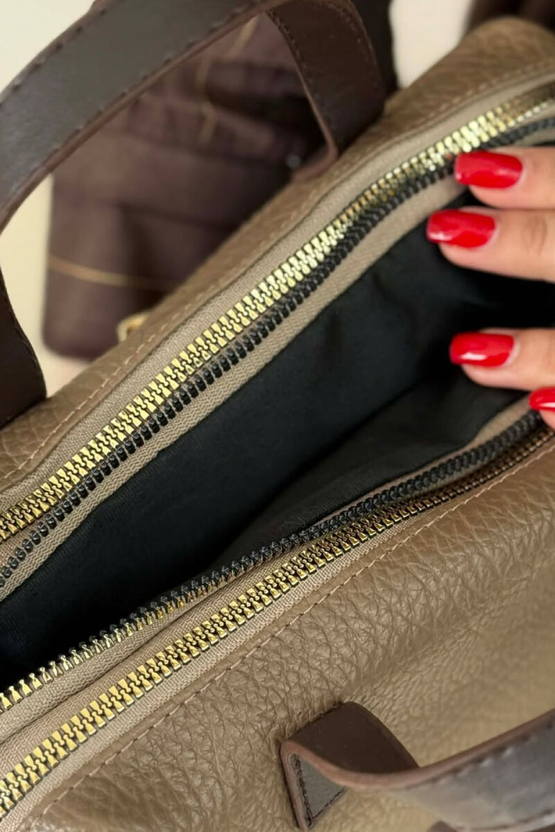 ÇANTE NJE NGJYRESHE PER FEMRA NE NGJYRE KREM - 6