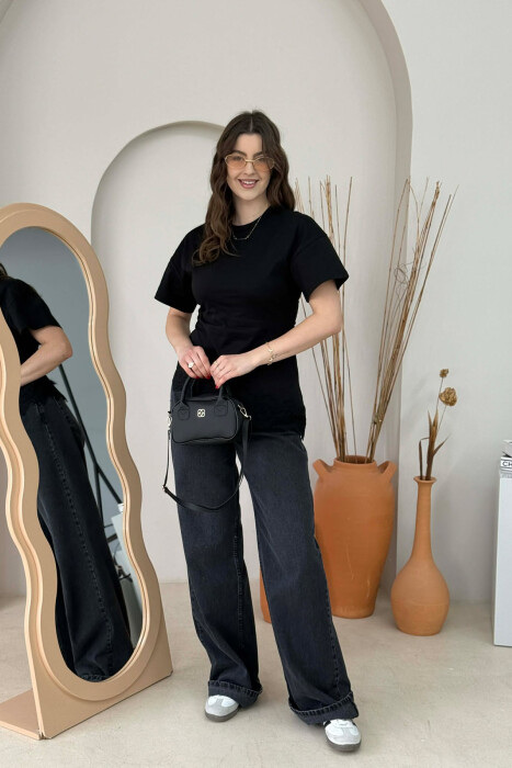 ÇANTE NJE NGJYRESHE PER FEMRA NE NGJYRE TE ZEZE - 2