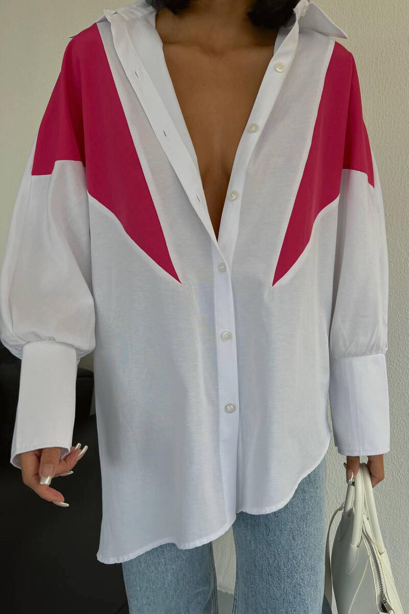 CASUAL WOMAN SHIRT WHITE-E BARDHE - 3