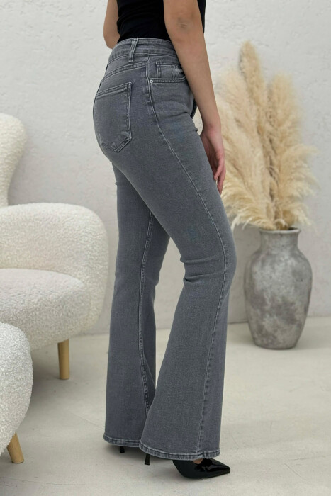 CAWBOY SIMPLE WOMAN JEANS GREY/GRI - 4