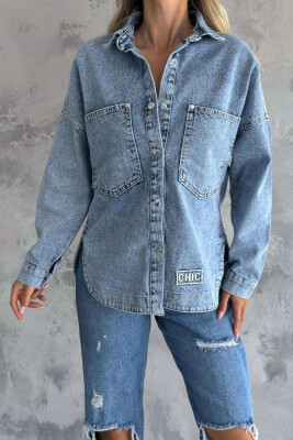 CHIC DENIM WOMEN JACKET LIGHTBLUE/BZ 