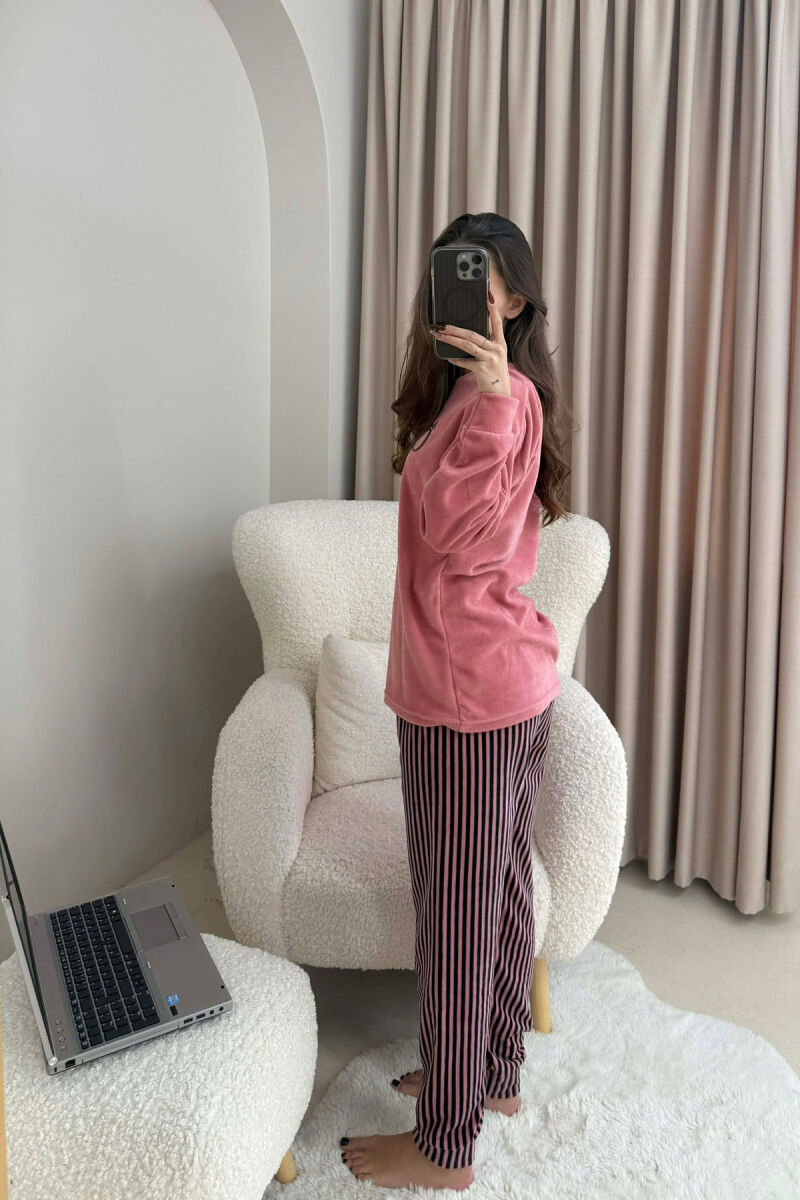 CHIC FRONT WRITTING WOMEN PYJAMAS POWDER/PUDER - 3