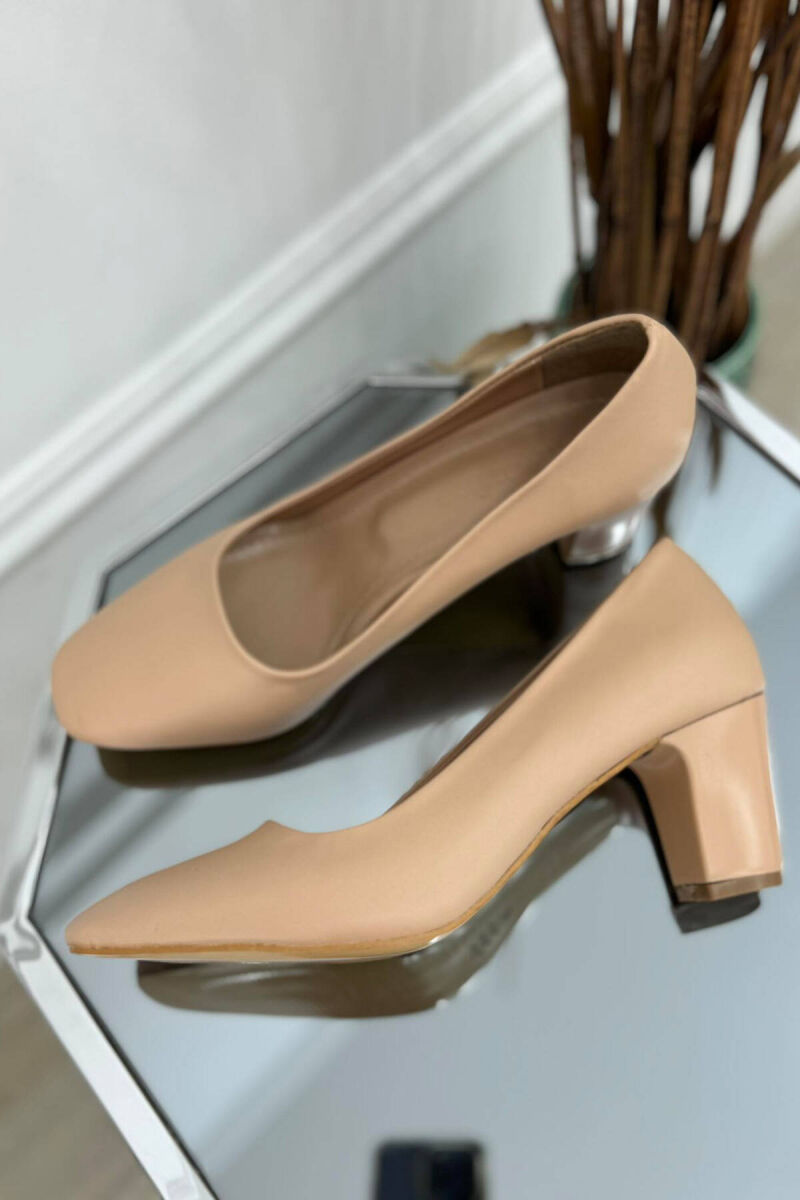 CLASSIC WOMAN HEELS BEIGE/BEZHE - 1
