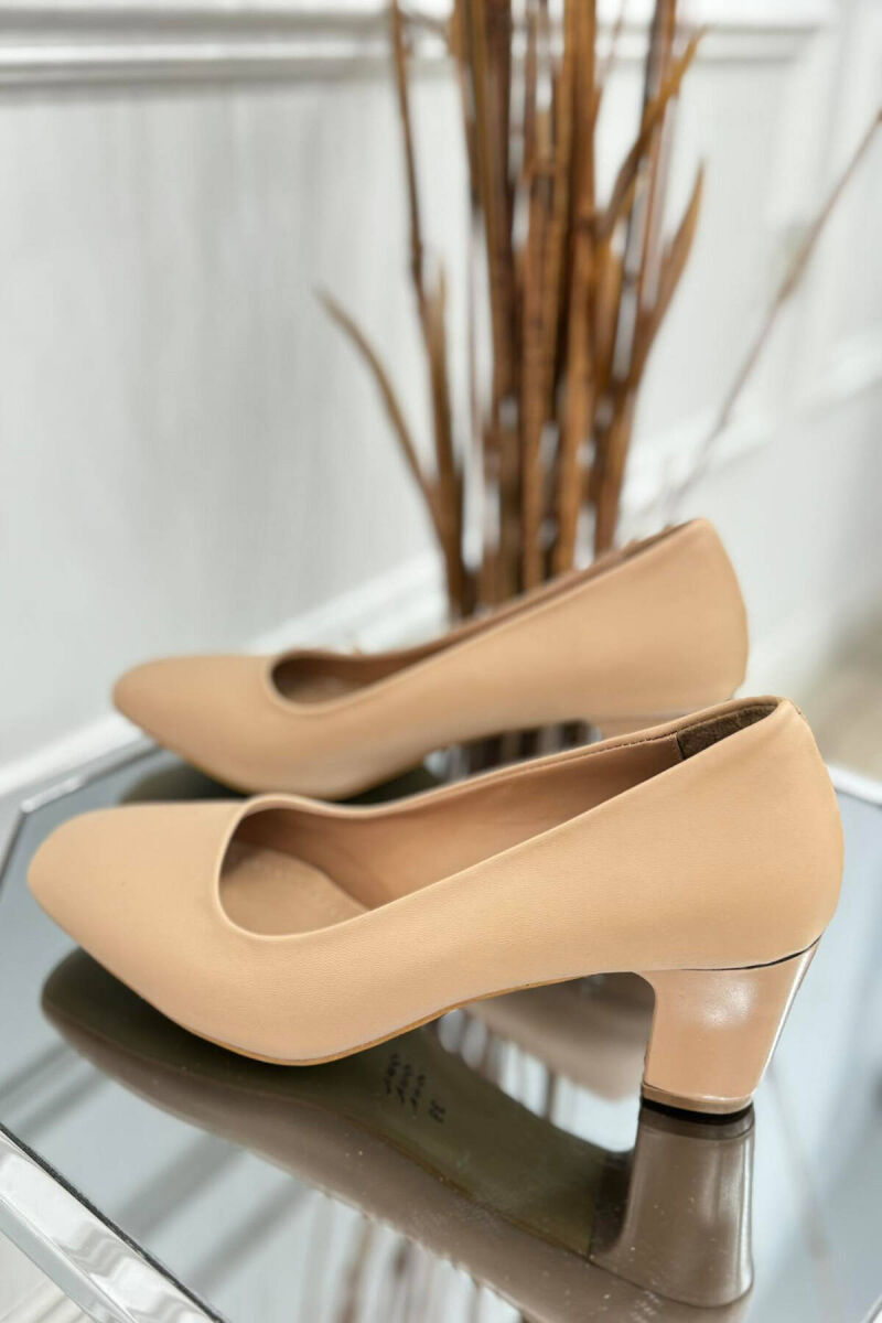 CLASSIC WOMAN HEELS BEIGE/BEZHE - 3