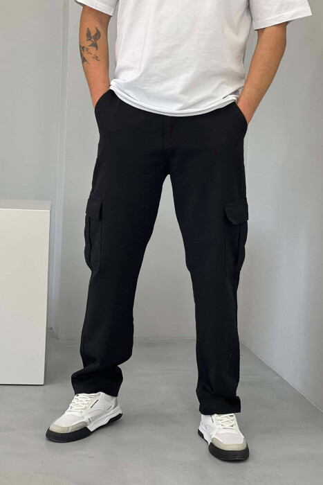 COMANDO BAGGY MEN JEANS IN BLACK COLOR - 1