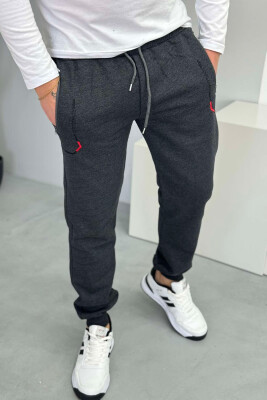 COTTON BLACK SWEATPANTS DARK GREY/GEE 