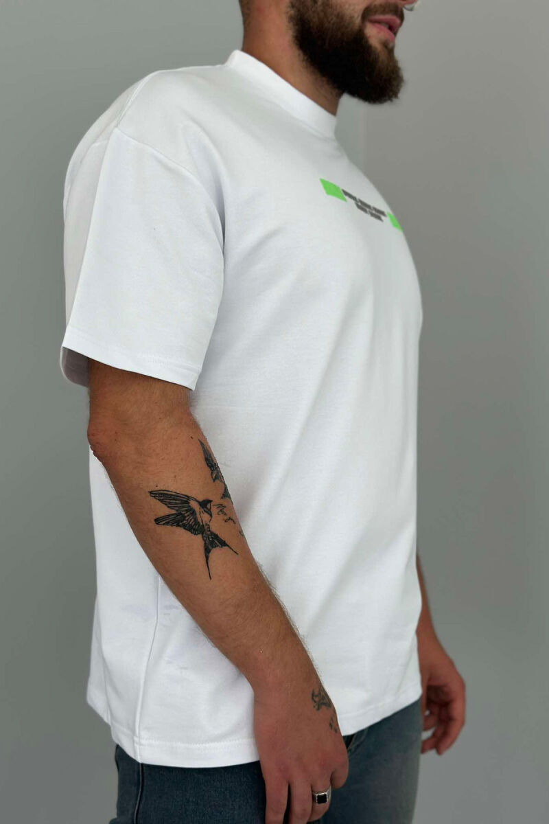 CREATIVE MEN TSHIRT WHITE-E BARDHE - 3