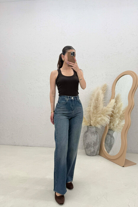 XHINSE TE GJERA PER FEMRA NE NGJYRE BLU - KLAUDIO FASHION