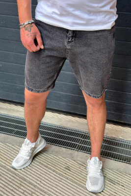 DARK GREY MAN SHORT JEANS DARK GREY/GEE 