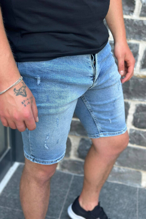 DENIM MAN SHORT JEANS LIGHTBLUE/BZ - 2
