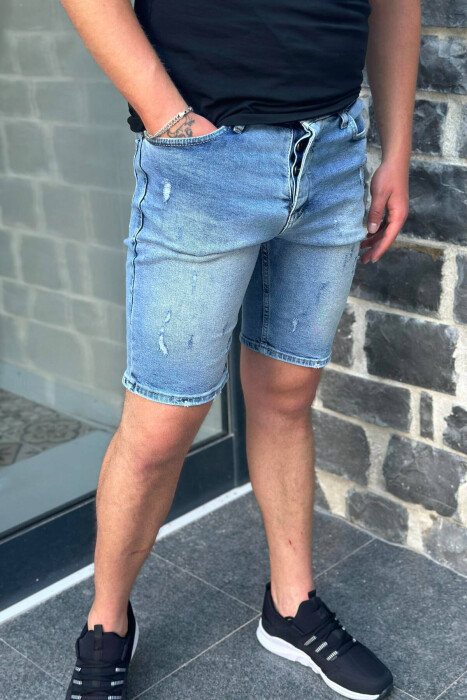 DENIM MAN SHORT JEANS LIGHTBLUE/BZ - 3