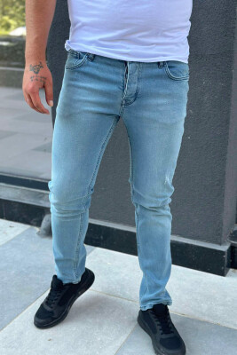 DENIM REGULAR SIMPLE MEN JEANS LIGHTBLUE/BZ 