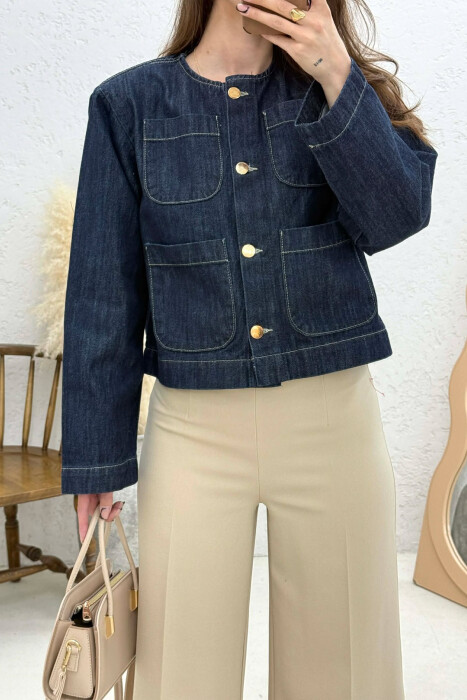 XHAKETE XHINS PER FEMRA NE NGJYRE BLU - KLAUDIO FASHION