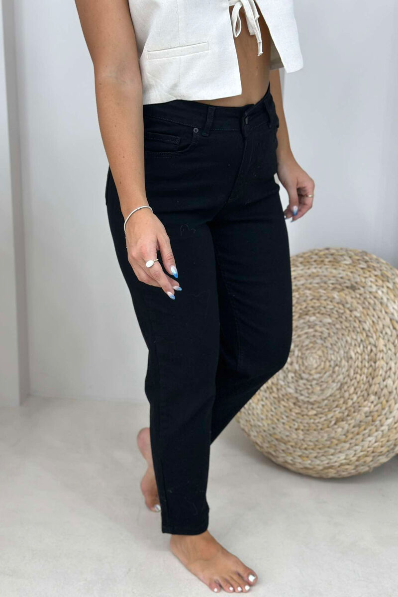 DENIM SIMPLE WOMAN JEANS BLACK/ E ZEZE - 3