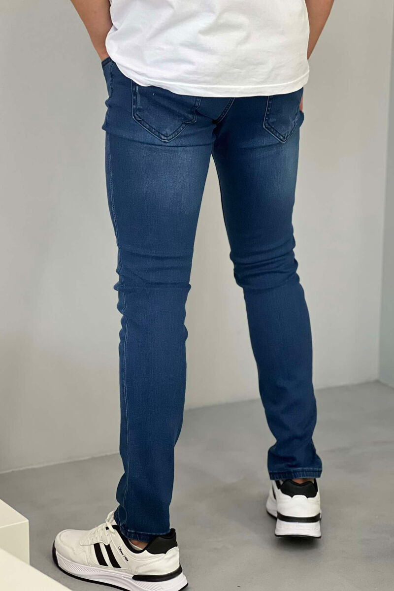 DENIM SLIM FIT MEN JEANS BLUE/BLU - 3