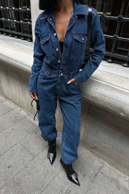 DENIM WOMAN JUMPSUIT BLUE/BLU 