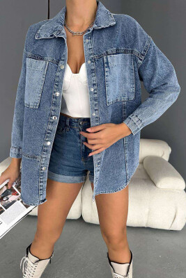 DENIM WOMEN JACKET LIGHTBLUE/BZ 