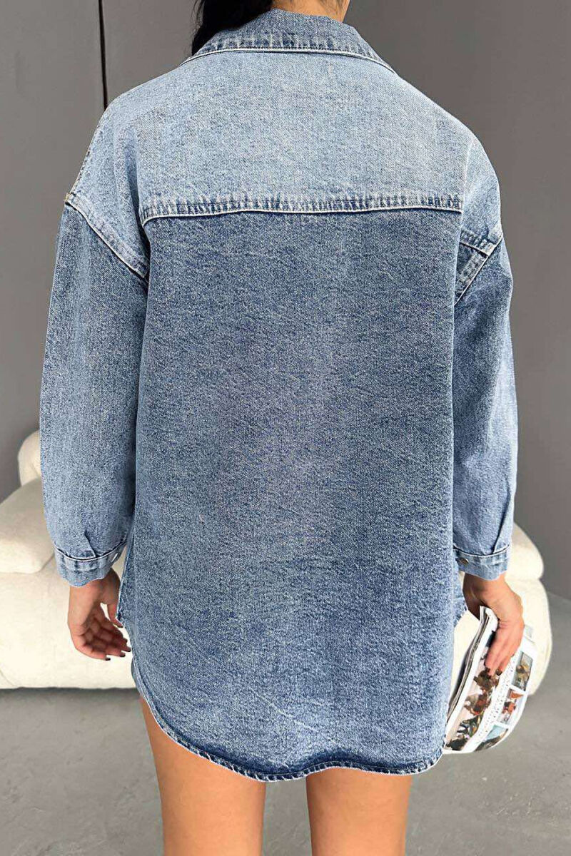 DENIM WOMEN JACKET LIGHTBLUE/BZ - 2