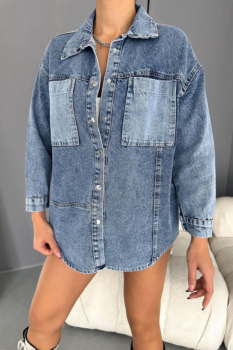 DENIM WOMEN JACKET LIGHTBLUE/BZ - 2