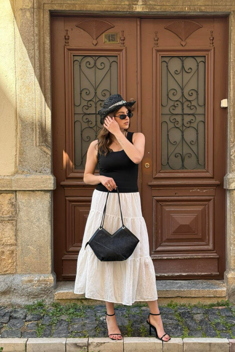 DIFFERENT DESIGN WOMAN BAG DARK GREY/GEE - 3