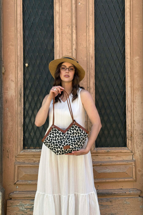 CANTE ME DIZAJN TE NDRYSHEM PER FEMRA NE NGJYRE LEOPARD - KLAUDIO FASHION