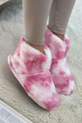 DIFFERENT COLORS ANKLE SLIPPERS WOMAN HOME SLIPPERS PINK/ROZE 