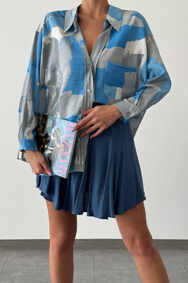 DIFFERENT COLORS OVERSIZED WOMAN SHIRT MULTIPLE/SHNGJ 