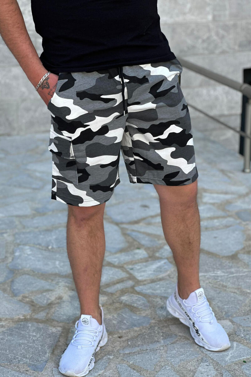 DIFFERENT COLORS SHORTS MAN GREY/GRI - 1