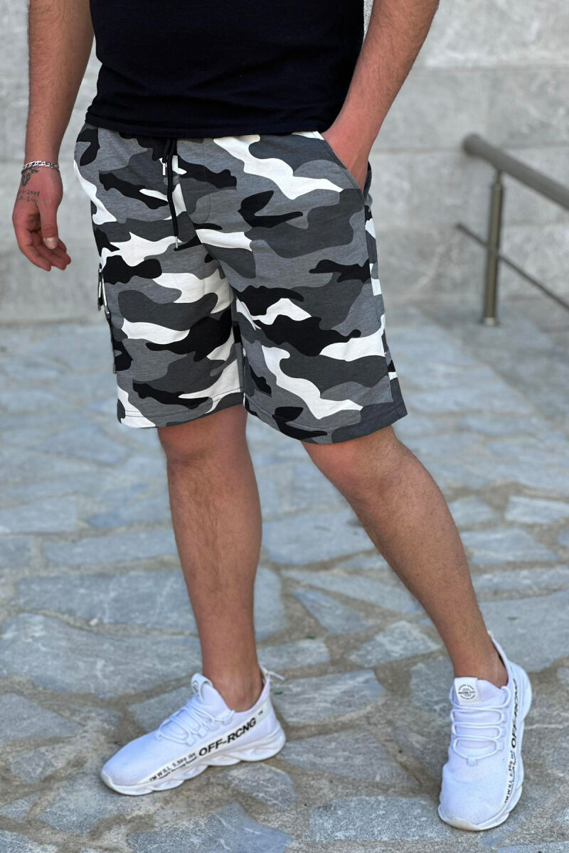 DIFFERENT COLORS SHORTS MAN GREY/GRI - 2