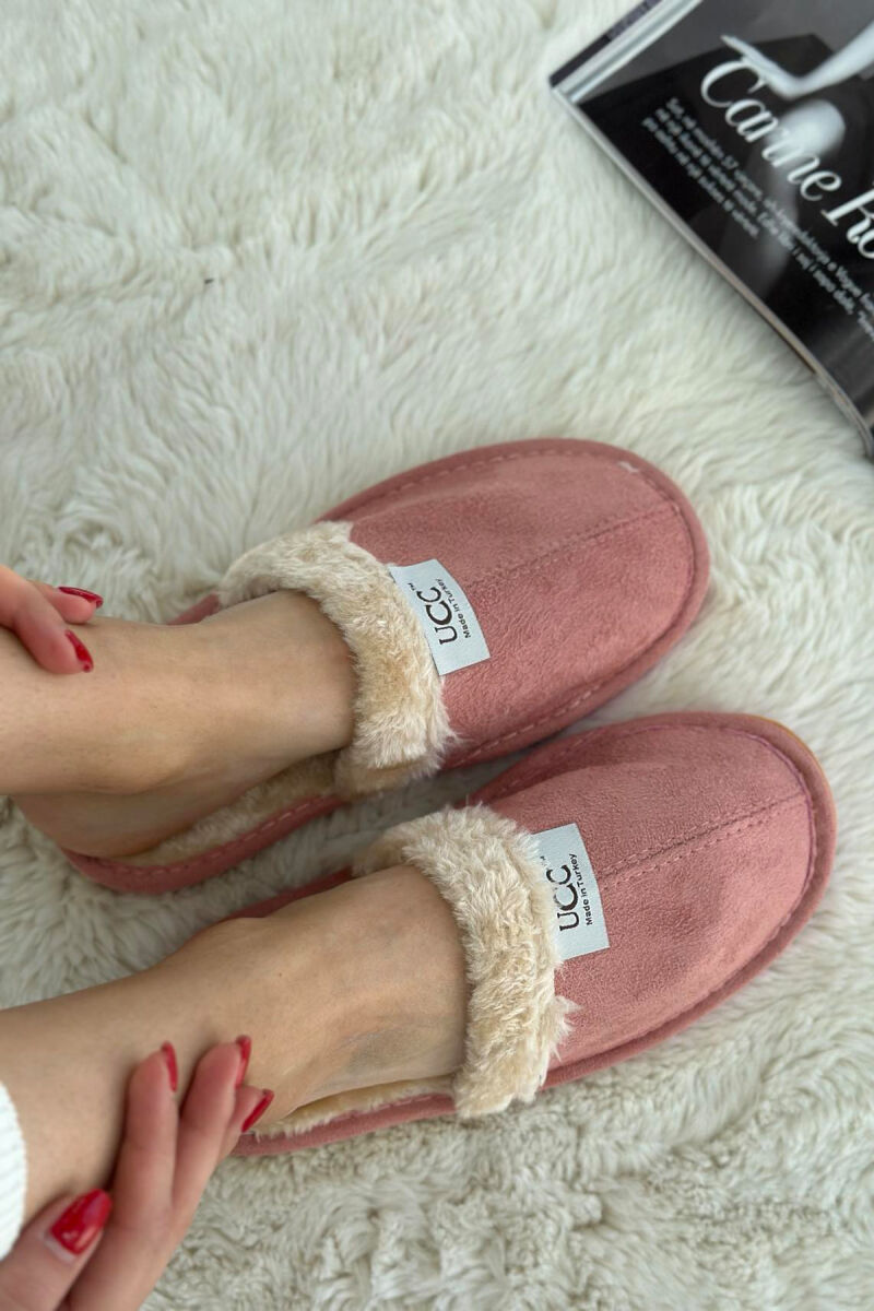 DIFFERENT COLORS WOMAN HOME SLIPPERS VINEGAR/UTHULL - 3