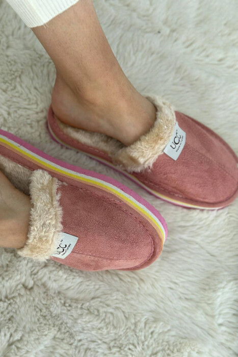 DIFFERENT COLORS WOMAN HOME SLIPPERS VINEGAR/UTHULL - 4