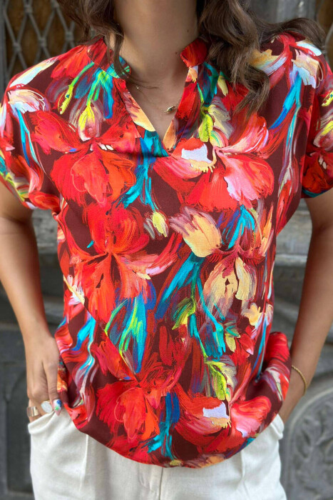 DIFFERENT COLORS WOMAN T-SHIRT MULTIPLE/SHNGJ - 2