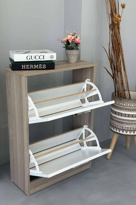 DOLLAP KËPUCËSH ME DY KANATA NË NGJYRËN BEZHË - 2