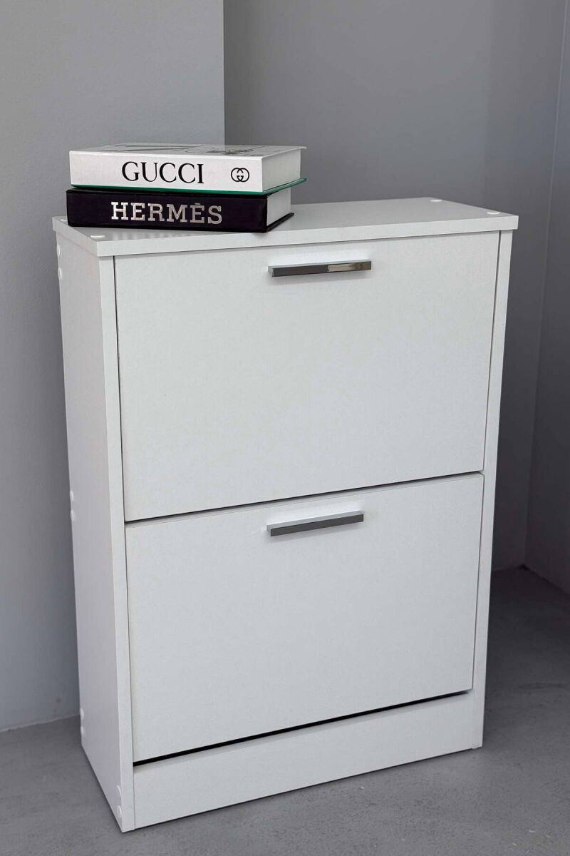 DOLLAP KËPUCËSH ME DY KANATA NË NGJYRËN E BARDHË - 1