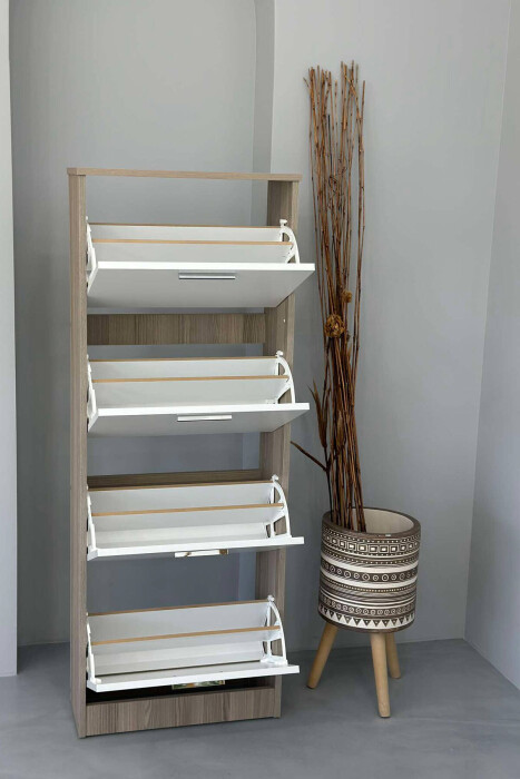 DOLLAP KËPUCËSH ME KATËR KANTA NË NGJYRËN BEZHË - 3