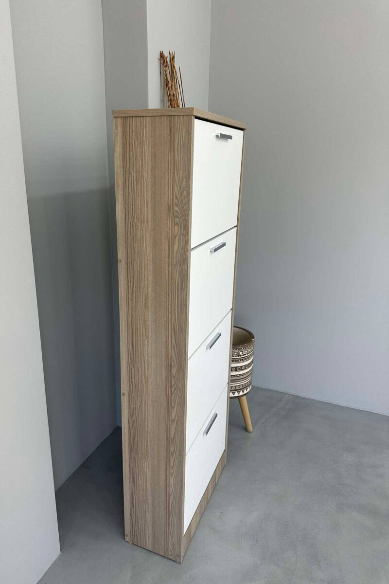 DOLLAP KËPUCËSH ME KATËR KANTA NË NGJYRËN BEZHË - 5