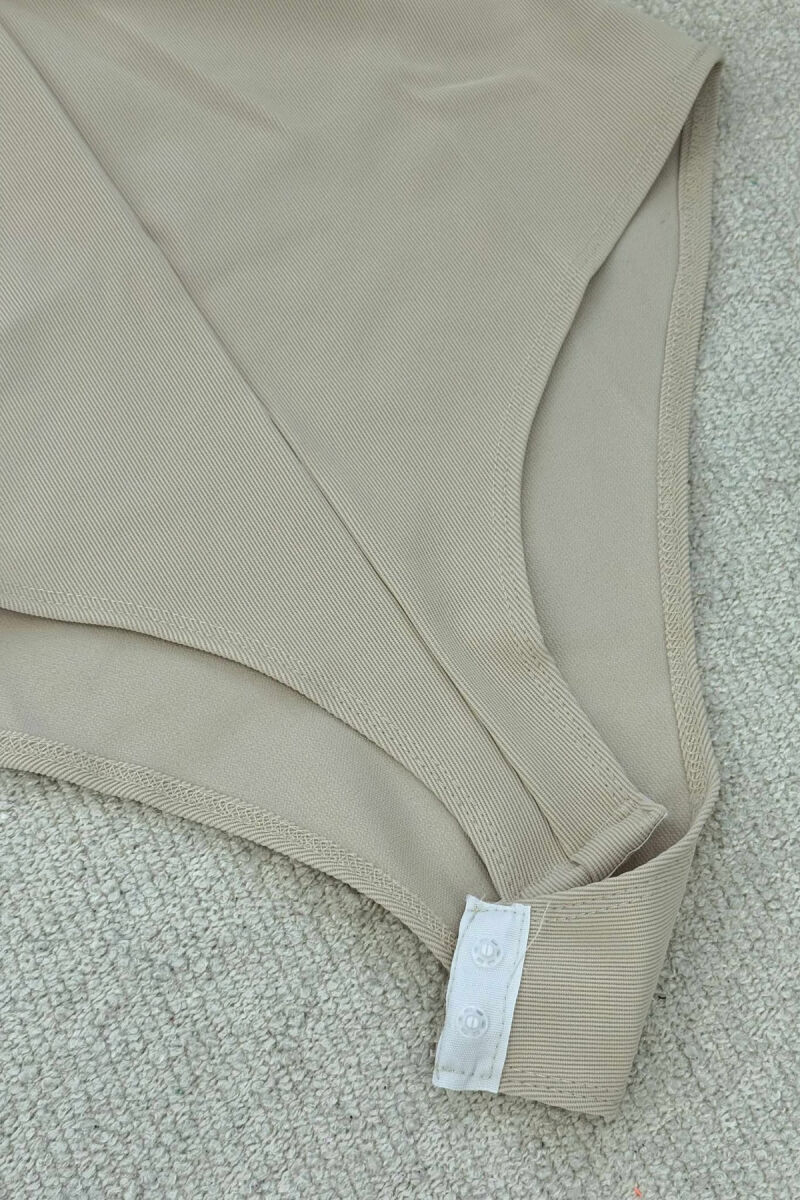 ELASTIC ONE COLOR WOMEN BODY BEIGE/BEZHE - 5