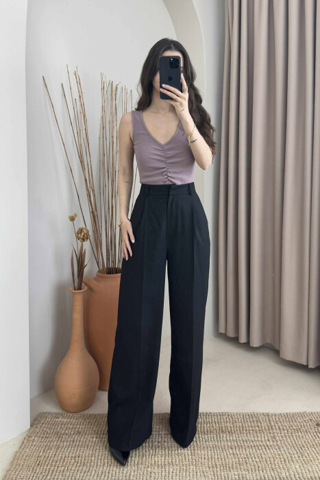 ELASTIC ONE COLOR WOMEN BODY VINEGAR/UTHULL - 1