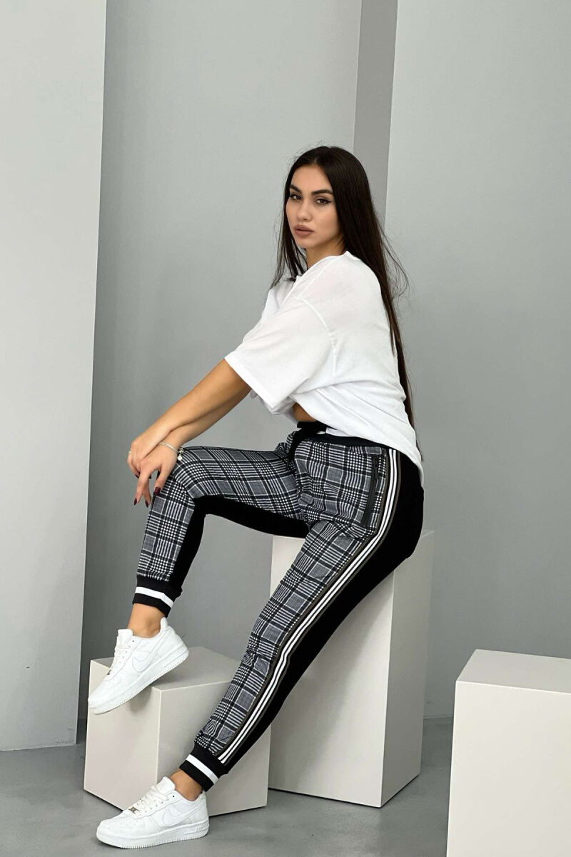 ELASTIC SIMPLE WOMEN JOGGERS BLACK/ E ZEZE - 3