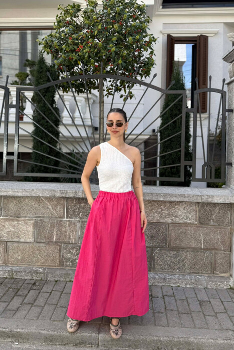 FUND ME BEL ELASTIK PER FEMRA NE NGJYRE CIKLAMI - KLAUDIO FASHION