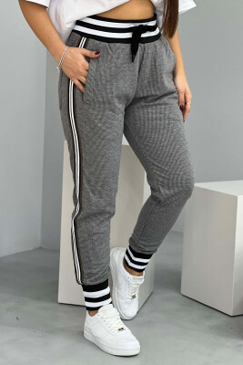 ELASTIC WAIST WOMEN JOGGERS GREY/GRI 