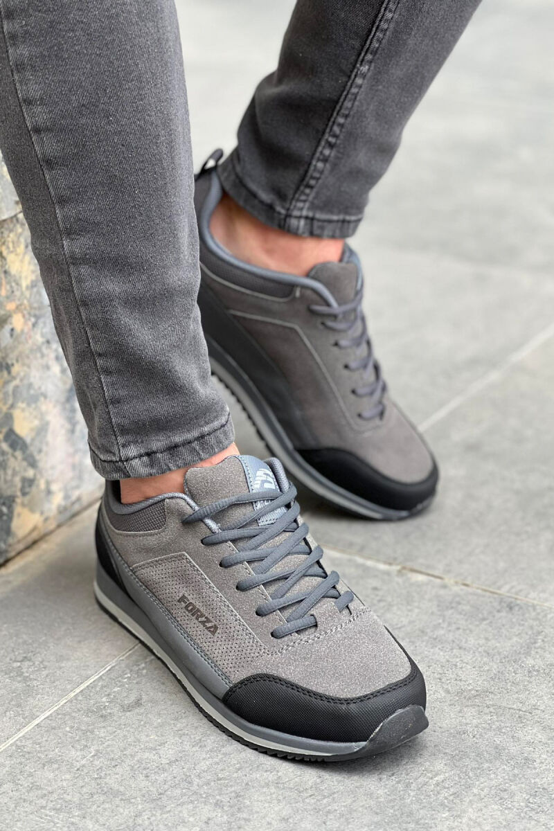 EVERYDAY MAN SHOES DARK GREY/GEE - 4