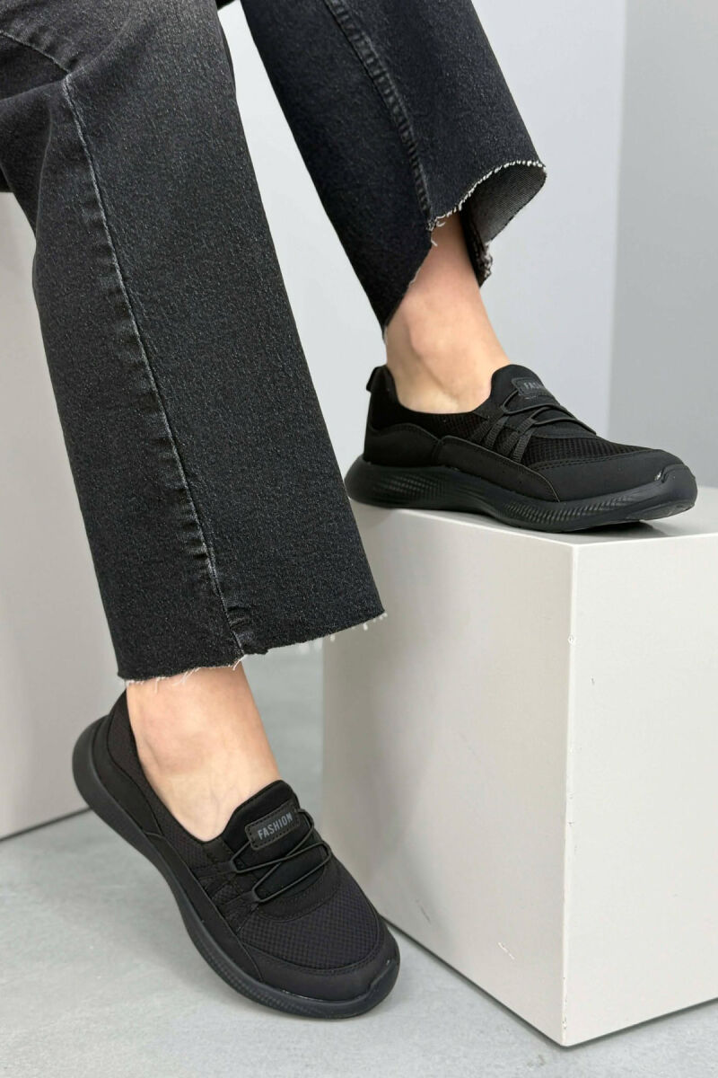 EVERYDAY SIMPLE COMFORT WOMEN SNEAKERS BLACK/ E ZEZE - 4