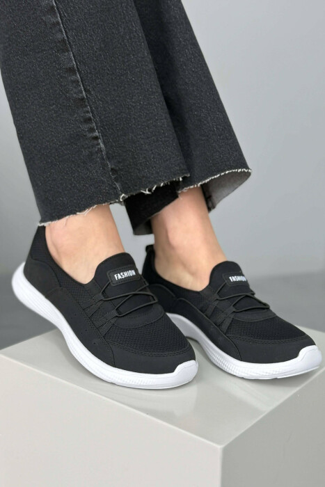 EVERYDAY SIMPLE COMFORT WOMEN SNEAKERS BLACK-WHITE/ZEBA 