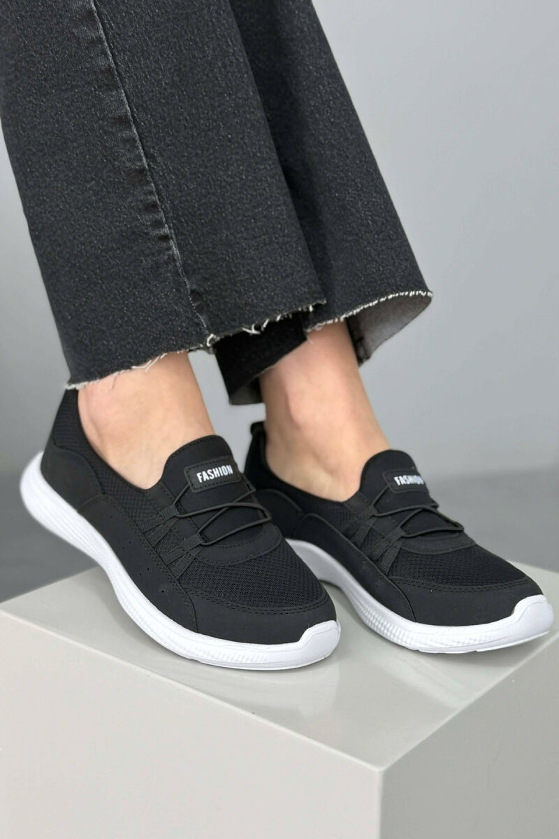EVERYDAY SIMPLE COMFORT WOMEN SNEAKERS BLACK-WHITE/ZEBA - 1